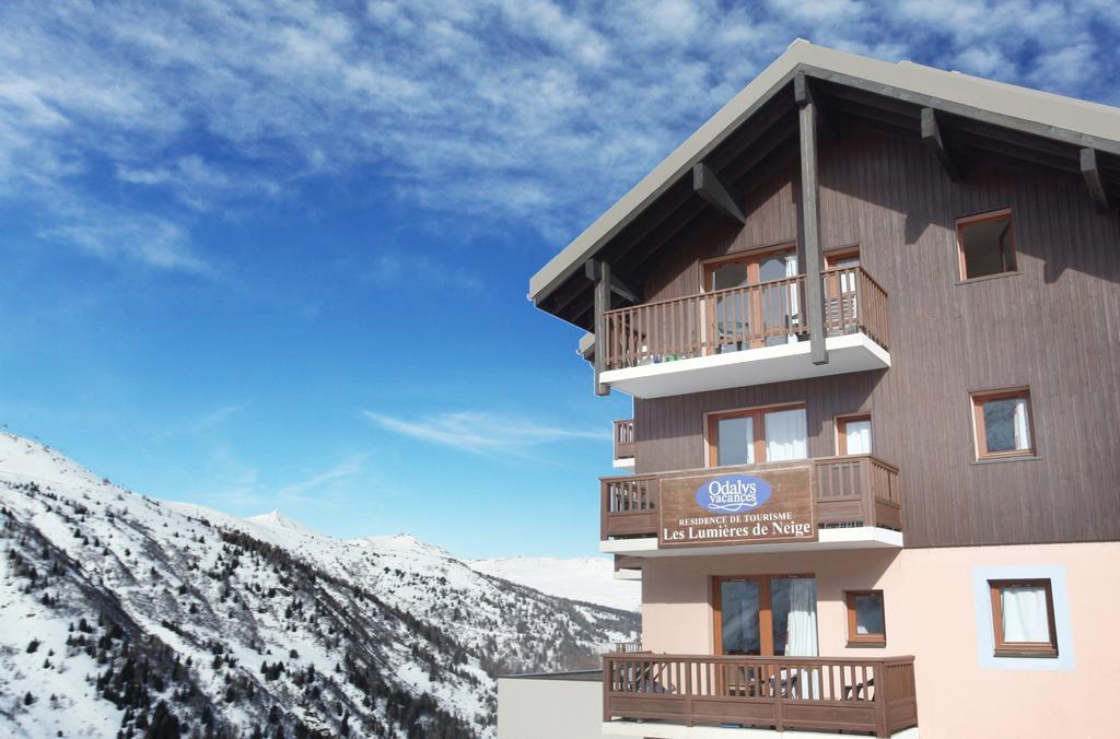 Residence Odalys Les Lumieres De Neige Valmeinier Luaran gambar