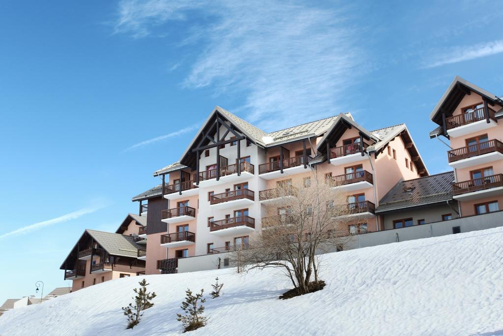 Residence Odalys Les Lumieres De Neige Valmeinier Luaran gambar