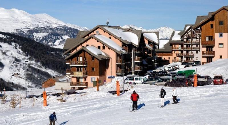 Residence Odalys Les Lumieres De Neige Valmeinier Luaran gambar